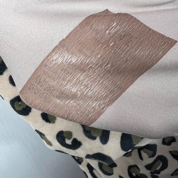 ALive! Cream black and green velvet halter bodysuit.  Size m - Picture 9 of 9